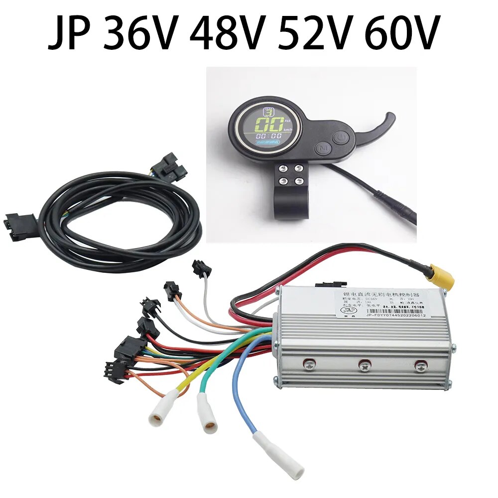 JpElectric  Ʈѷ,     Ʈѷ, LCD ÷, 귯ø 20A Ʈѷ, 36-60V, 350W
